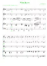 télécharger la partition d'accordéon Witte Kerst (White Christmas) au format PDF