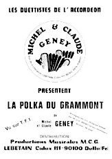télécharger la partition d'accordéon LA POLKA DU GRAMMONT au format PDF