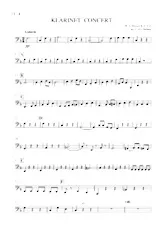 scarica la spartito per fisarmonica kLARINET CONCERT Mozart K.V 622  klarinet 4 in formato PDF