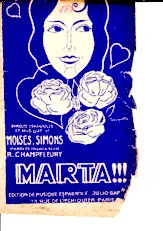télécharger la partition d'accordéon Marta (Paris) au format PDF