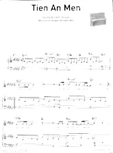 download the accordion score Tien an men in PDF format