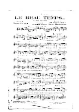 télécharger la partition d'accordéon LE BEAU TEMPS au format PDF