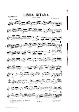 descargar la partitura para acordeón LINDA GITANA en formato PDF
