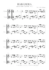 download the accordion score HABANERA UIT CARMEN in PDF format