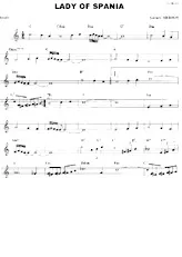 descargar la partitura para acordeón Lady of Spania en formato PDF