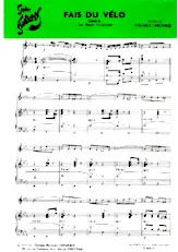 download the accordion score Fais du vélo in PDF format