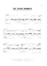 download the accordion score Les jours heureux in PDF format