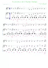 descargar la partitura para acordeón Avant-deux des Champs-Géraux en formato PDF