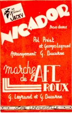 scarica la spartito per fisarmonica Marche de l' A. F. C. Roux in formato PDF