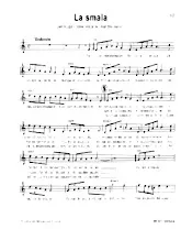 download the accordion score La smala in PDF format