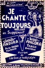 download the accordion score Je chante Toujours in PDF format