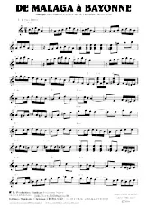 download the accordion score DE MALAGA A BAYONNE in PDF format