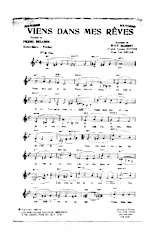 descargar la partitura para acordeón VIENS DANS MES REVES en formato PDF