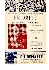 download the accordion score Priorité in PDF format