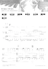 scarica la spartito per fisarmonica Et dans 150 ans in formato PDF
