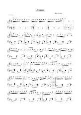 download the accordion score Spirou in PDF format