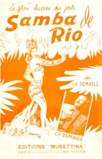 télécharger la partition d'accordéon SAMBA DE RIO au format PDF