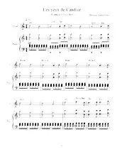 descargar la partitura para acordeón Les yeux de Candice en formato PDF