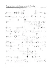 download the accordion score La FM qui s'est spécialisée Finky in PDF format