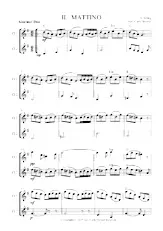 télécharger la partition d'accordéon IL MATTINO CLARINET DUO au format PDF