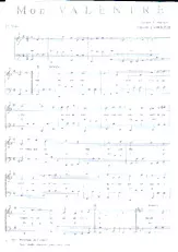 descargar la partitura para acordeón Mon Valentré en formato PDF