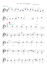 download the accordion score Viv' les Vacances in PDF format