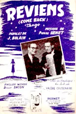 download the accordion score Reviens (Come Back) in PDF format