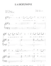 download the accordion score La défensive in PDF format