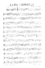 download the accordion score Clou de Girofle in PDF format