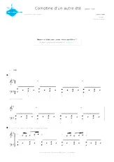 télécharger la partition d'accordéon Comptine d'un autre été... l'après-midi (Niveau 3) au format PDF