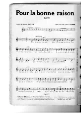 download the accordion score POUR LA BONNE RAISON in PDF format