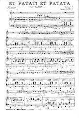 download the accordion score ET PATATI ET PATATA in PDF format