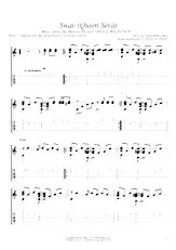 télécharger la partition d'accordéon Sway (Quien Serà) (Music From The Mation Picture/ Shall We Dance / (Guitar Arrangement by Francesco Piccolo) au format PDF