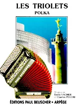 descargar la partitura para acordeón Les Triolets (polka) en formato PDF