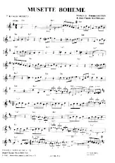descargar la partitura para acordeón Musette bohème en formato PDF
