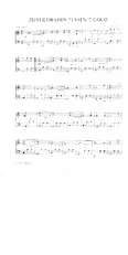 download the accordion score Zilverdraden tussen 't goud in PDF format
