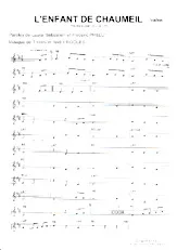 download the accordion score L'ENFANT DE CHAUMEIL in PDF format