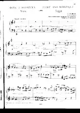 descargar la partitura para acordeón Fugue and burlesque (Edited by : Vyacheslav Semyonov)(Bayan) en formato PDF