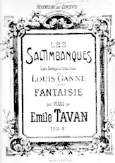 download the accordion score Les saltimbanques (Fantaisie) Piano et Violon in PDF format