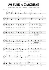 download the accordion score UN SOIR A ZANZIBAR in PDF format