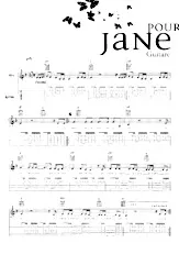 télécharger la partition d'accordéon Pour Jane [TAB] au format PDF