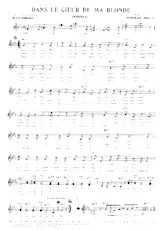 descargar la partitura para acordeón Dans le coeur de ma blonde (Wheels) en formato PDF