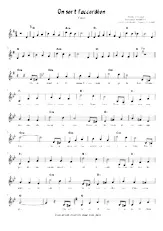 descargar la partitura para acordeón On sort l'accordéon en formato PDF