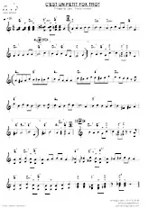 download the accordion score C'EST UN PETIT FOX TROT in PDF format