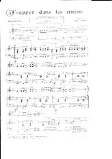 télécharger la partition d'accordéon Frappez dans les mains (Orchestration) au format PDF