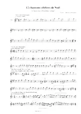scarica la spartito per fisarmonica 12 chansons célèbres de Noël (12 favorite Christmas songs) in formato PDF