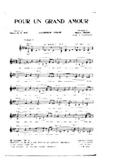 download the accordion score POUR UN GRAND AMOUR in PDF format