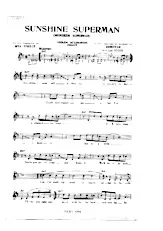 descargar la partitura para acordeón SUNSHINE SUPERMAN en formato PDF