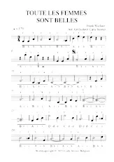 download the accordion score toutes les femmes sont belles in PDF format