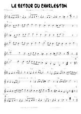 descargar la partitura para acordeón LE RETOUR DU CHARLESTON en formato PDF